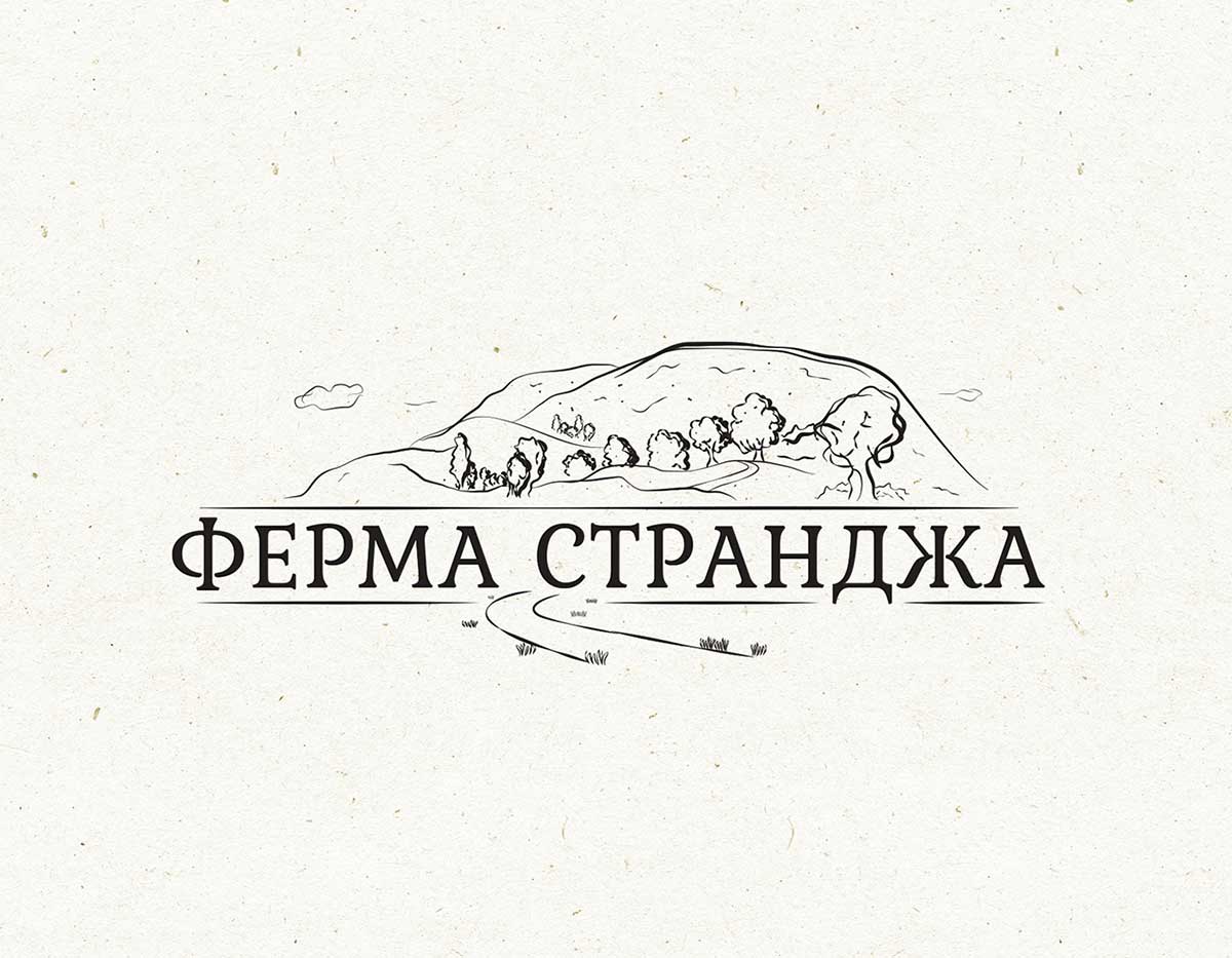 Лого дизайн за био ферма - Креа Графикс. Изработка на лого дизайн на достъпни цени.